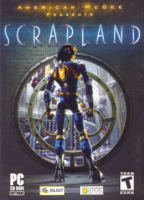 Cover for Scrapland.