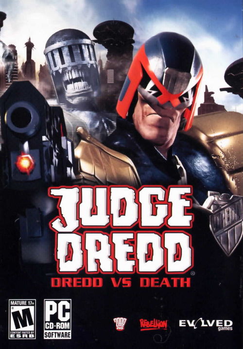 Cover for Judge Dredd: Dredd Vs. Death.