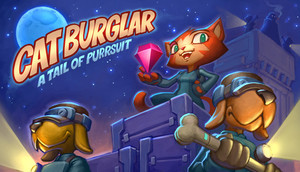 Cover for Cat Burglar: A Tail of Purrsuit.