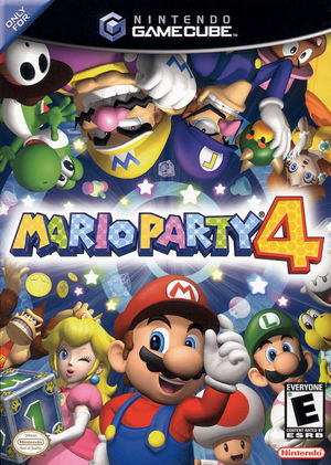 Cover for Mario Party 4.