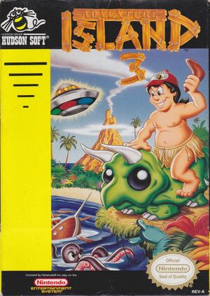 Cover for Adventure Island 3.