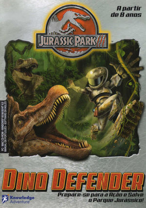 Cover for Jurassic Park III: Dino Defender.