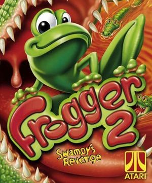 Cover for Frogger 2: Swampy's Revenge.