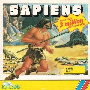 Cover for Sapiens.