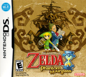Cover for The Legend of Zelda: Phantom Hourglass.