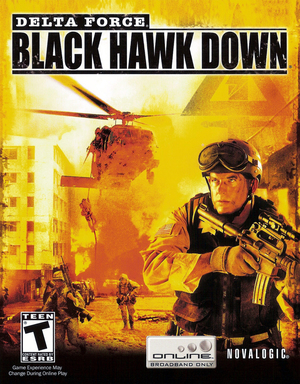 Cover for Delta Force: Black Hawk Down.