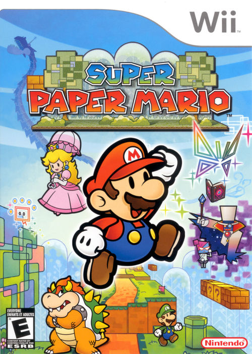 Cover for Super Paper Mario.