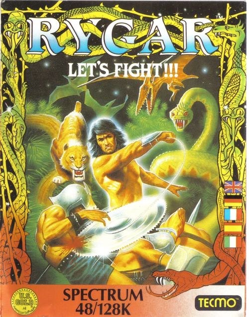 Cover for Rygar.
