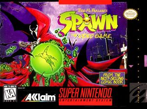 Cover for Todd McFarlane's Spawn: The Video Game.