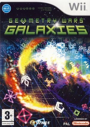 Cover for Geometry Wars: Galaxies.