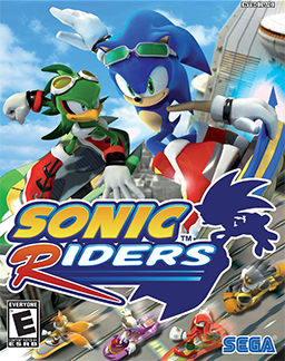 Cover for Sonic Riders.