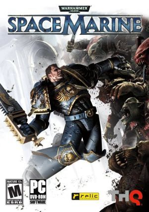 Cover for Warhammer 40,000: Space Marine.