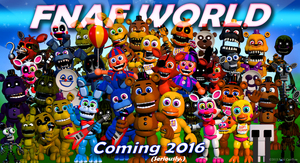 Cover for FNaF World.