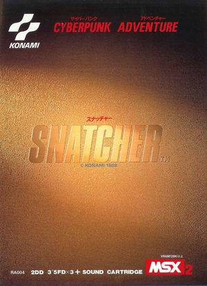 Cover for Snatcher.