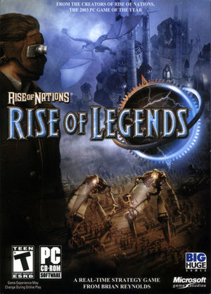 Cover for Rise of Nations: Rise of Legends.