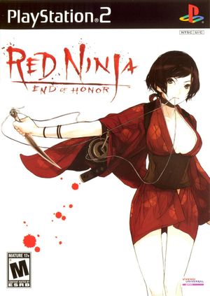 Cover for Red Ninja: End of Honor.