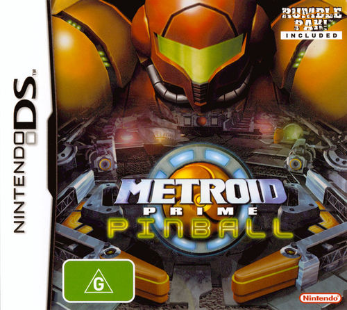 Cover for Metroid Prime Pinball.