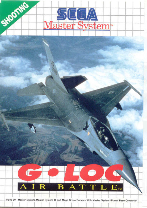 Cover for G-LOC: Air Battle.
