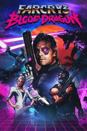 Cover for Far Cry 3: Blood Dragon.