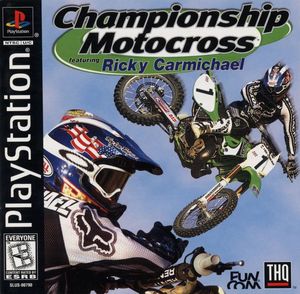Cover for Championship Motocross Featuring Ricky Carmichael.
