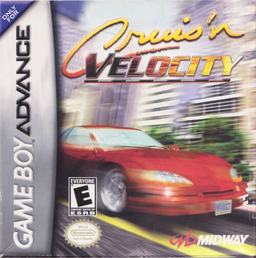 Cover for Cruis'n Velocity.