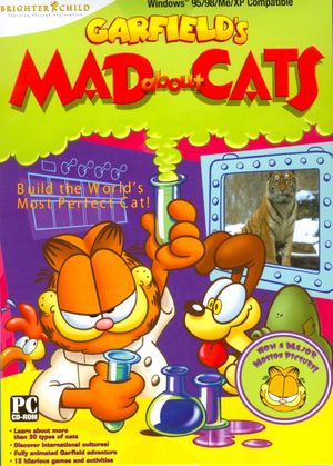 Cover for Garfield's Mad About Cats.