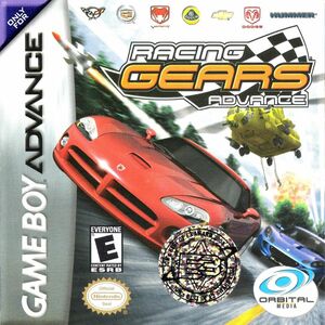 Cover for Racing Gears Advance.