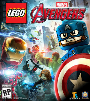 Cover for Lego Marvel's Avengers.