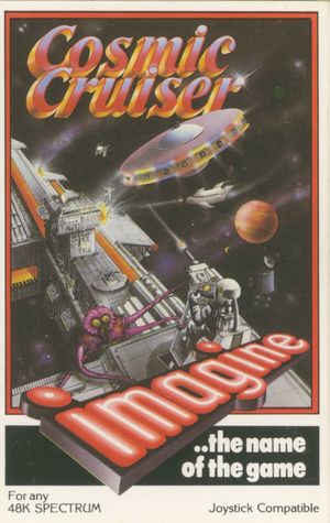 Cover for Cosmic Cruiser.