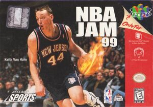 Cover for NBA Jam 99.