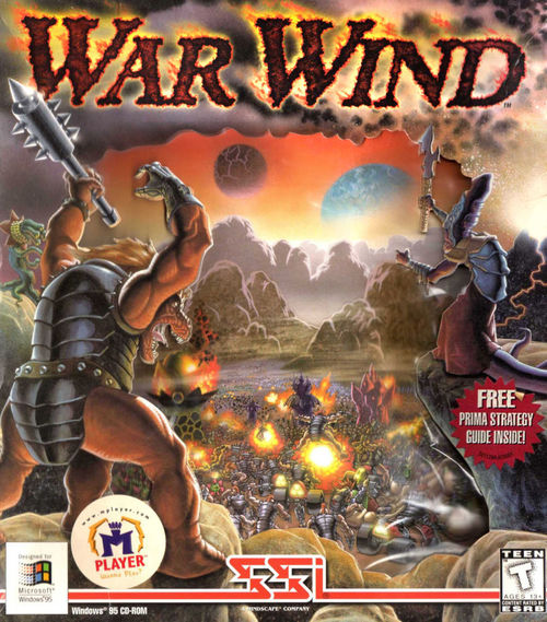 Cover for War Wind.