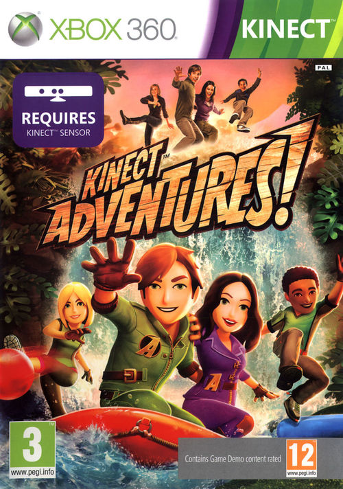 Cover for Kinect Adventures!.