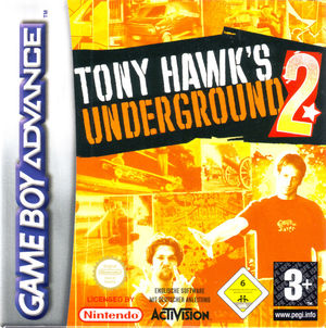 Cover for Tony Hawk's Underground 2.