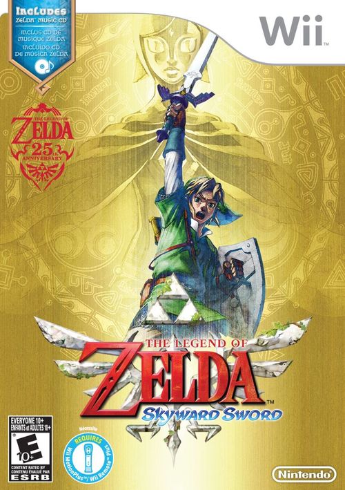 Cover for The Legend of Zelda: Skyward Sword.