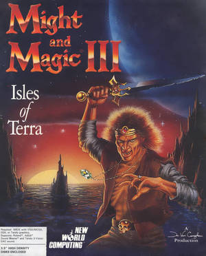 Cover for Might and Magic III: Isles of Terra.