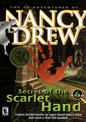 Cover for Nancy Drew: Secret of the Scarlet Hand.