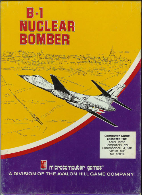 Cover for B-1 Nuclear Bomber.