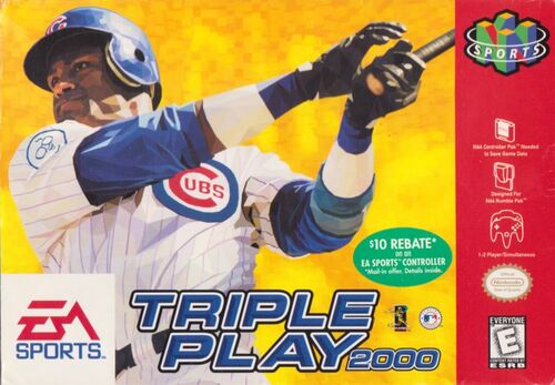 Cover for Triple Play 2000.