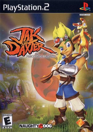 Cover for Jak and Daxter: The Precursor Legacy.