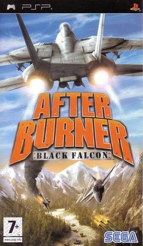 Cover for After Burner: Black Falcon.