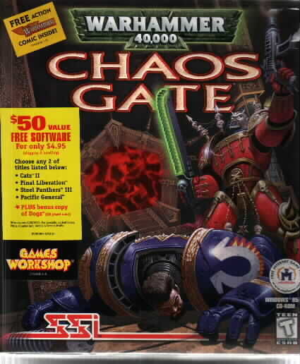 Cover for Warhammer 40,000: Chaos Gate.