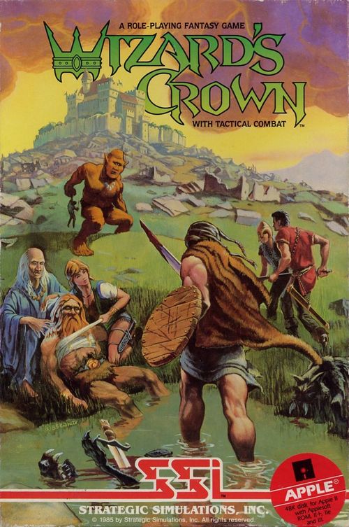Cover for Wizard's Crown.