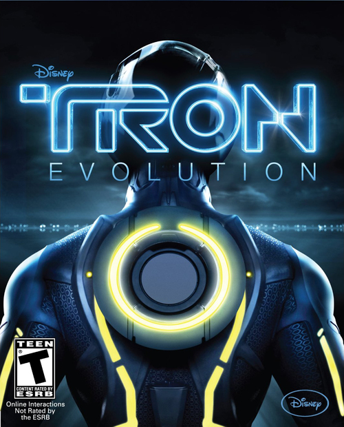Cover for Tron: Evolution.