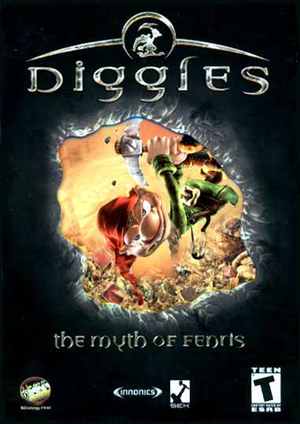 Cover for Diggles: The Myth Of Fenris.