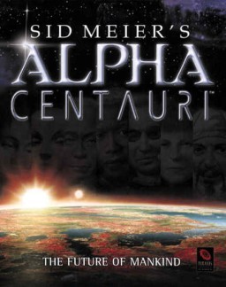 Cover for Sid Meier's Alpha Centauri.