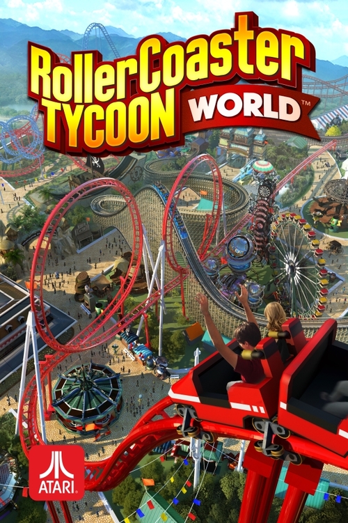 Cover for RollerCoaster Tycoon World.