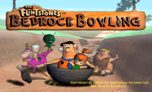 Cover for The Flintstones: Bedrock Bowling.