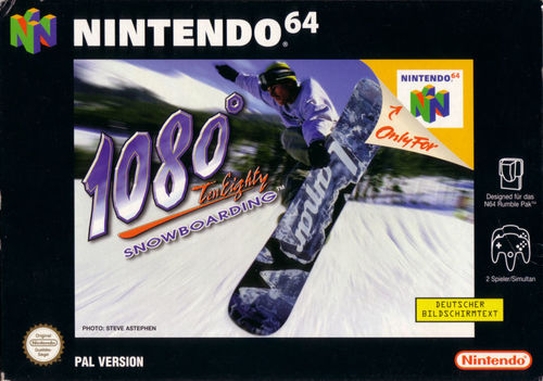 Cover for 1080° Snowboarding.