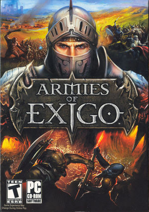 Cover for Armies of Exigo.