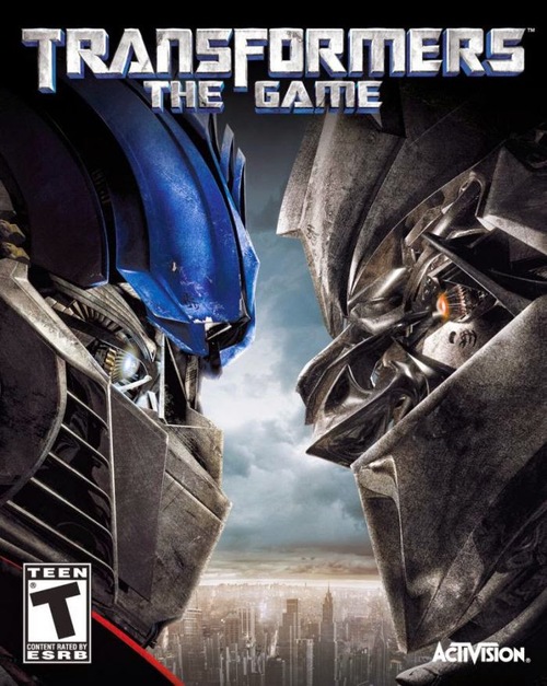Cover for Transformers: The Game.